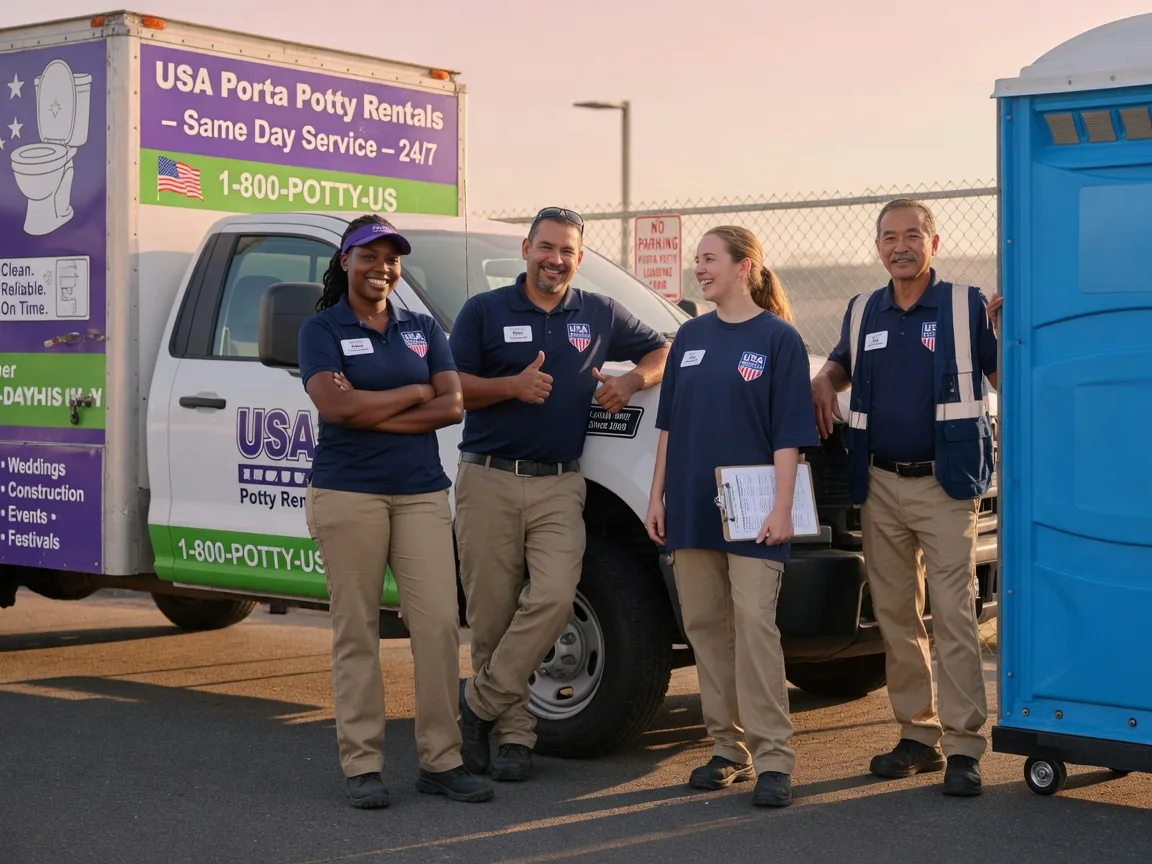 Porta Potty Rental company in Bedford, MA